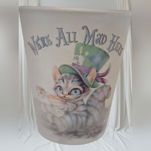 Were All Mad Here Shot Glass